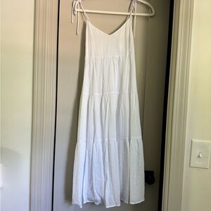 Abercrombie White Midi Dress NWT
